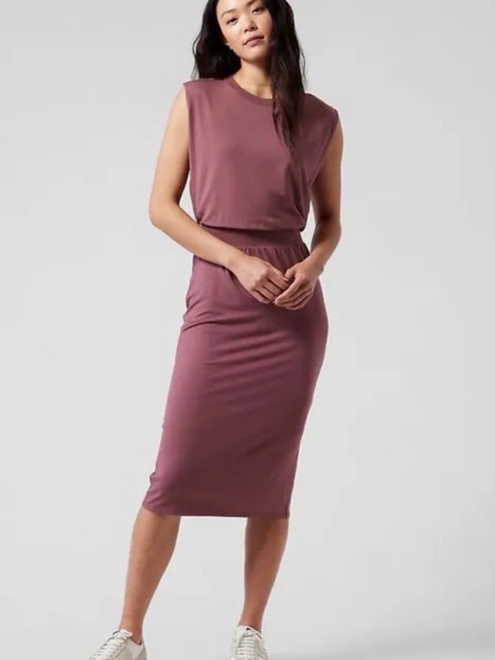Athleta Santorini midi dress, size medium